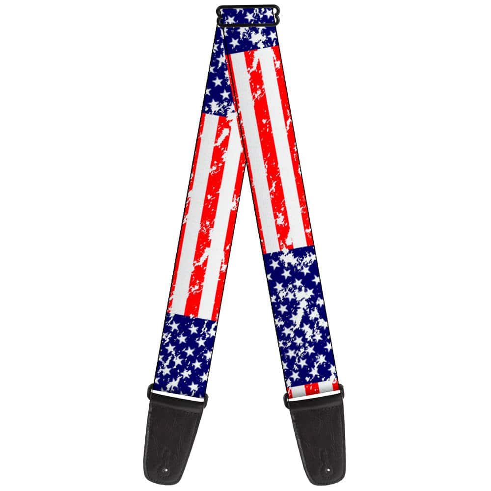 Correa de guitarra Buckle-Down Bandera de Estados Unidos de