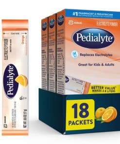 Polvo de Electrolitos para Bebida de Hidratación Pedialyte,