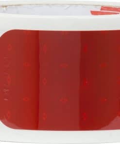 Cinta Reflectante Rectangular Roja Optronics RT10RB Oralite