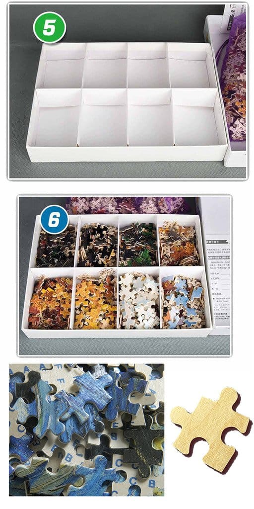 Rompecabezas PigBangbang Mural de Pinturas Famosas 1000 - Imagen 5