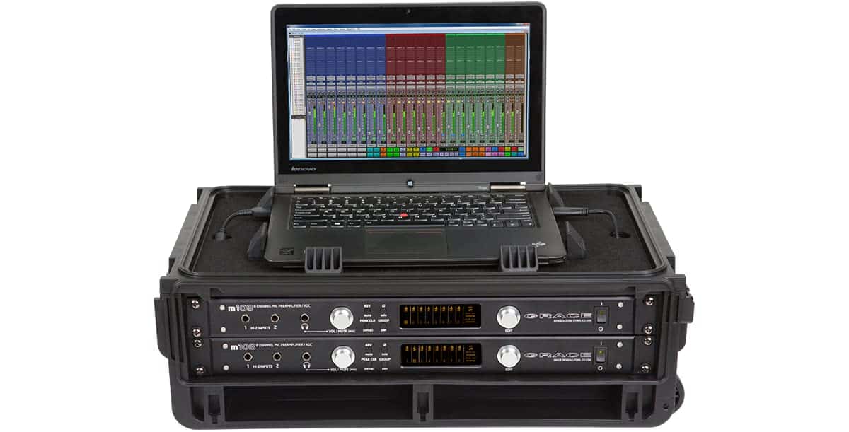 Estuche de Rack con Ruedas y Mango de Tracción Resistente - Imagen 3