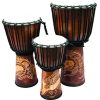 Nuevo Djembe línea estándar, talla 24", cabeza 12", NK190