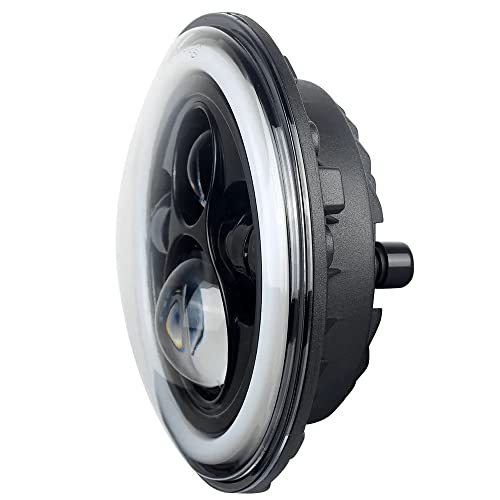 Faros LED de 7 pulgadas Eagle Lights con Anillo de Halo - Imagen 5
