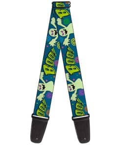 Correa de Guitarra Buckle-Down Ghost Boo Azul de Varios