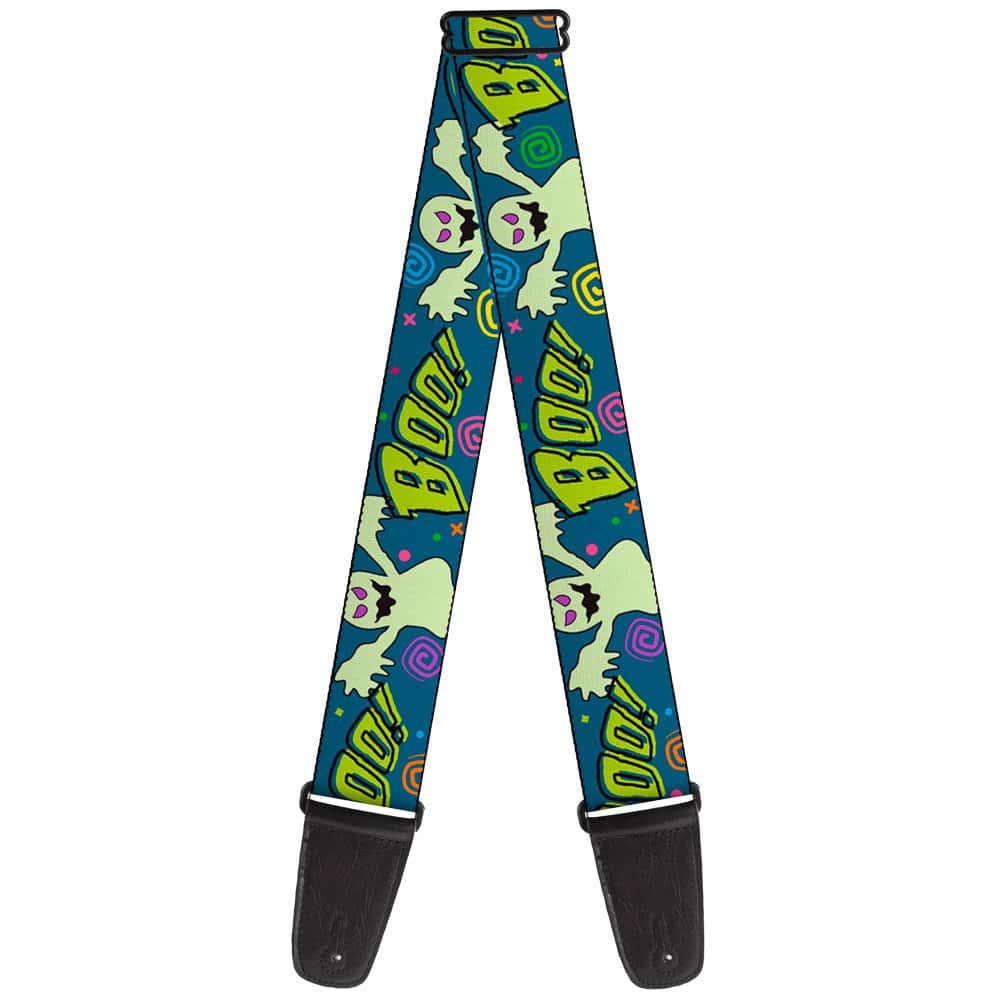 Correa de Guitarra Buckle-Down Ghost Boo Azul de Varios