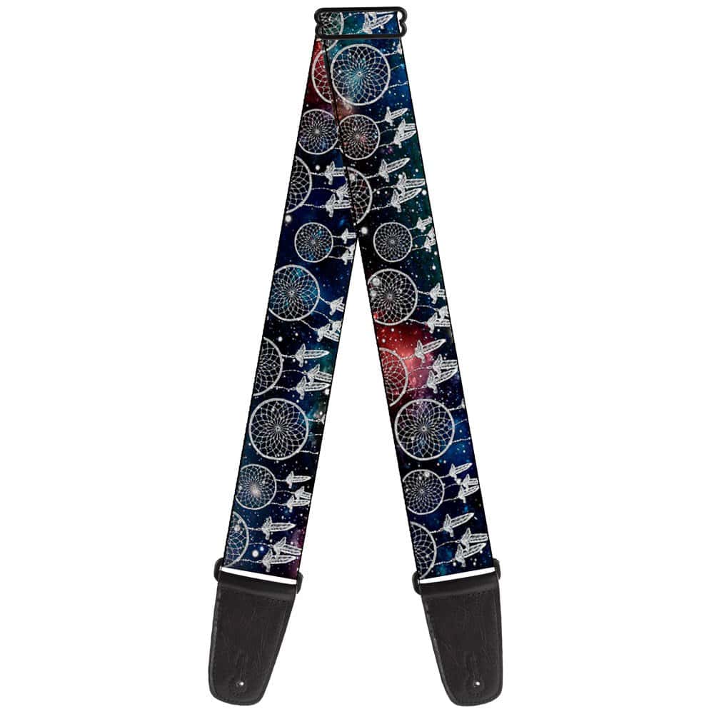 Correa de Guitarra Buckle-Down Dream Catcher Galaxy Blanco