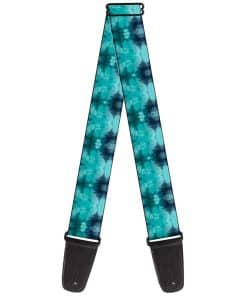 Correa de guitarra Buckle-Down Tie Dye Reflection Turquesa