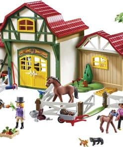 Set de Construcción Granja de Caballos de Playmobil