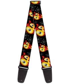 Correa de Guitarra Big Eye Owl de Buckle-Down de 2 Pulgadas