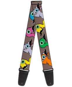 Correa de Guitarra Buckle-Down Lindos Dinosaurios Bigotes