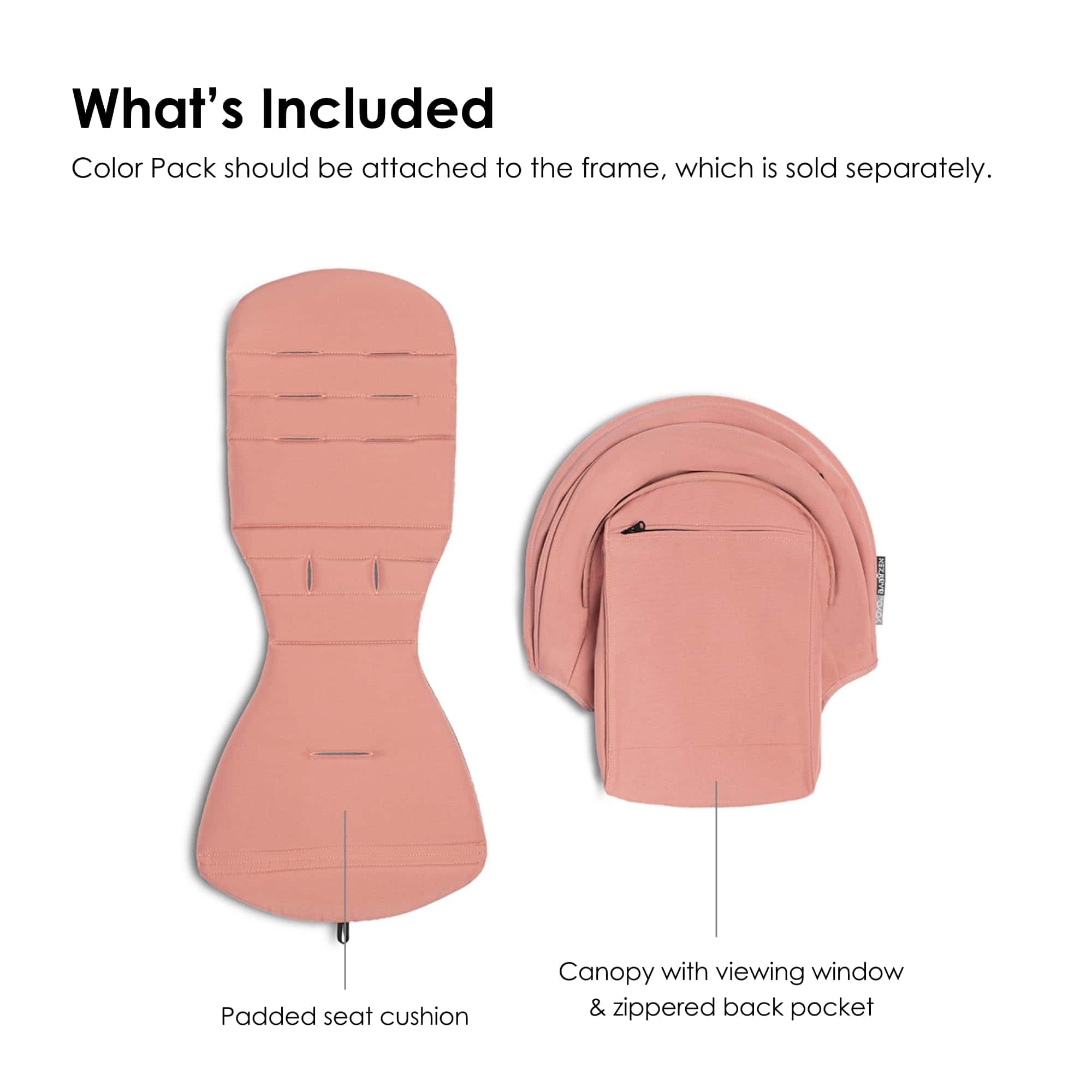 BABYZEN YOYO 6+ Pack de Color, Ginger - Textiles Sólo: - Imagen 3