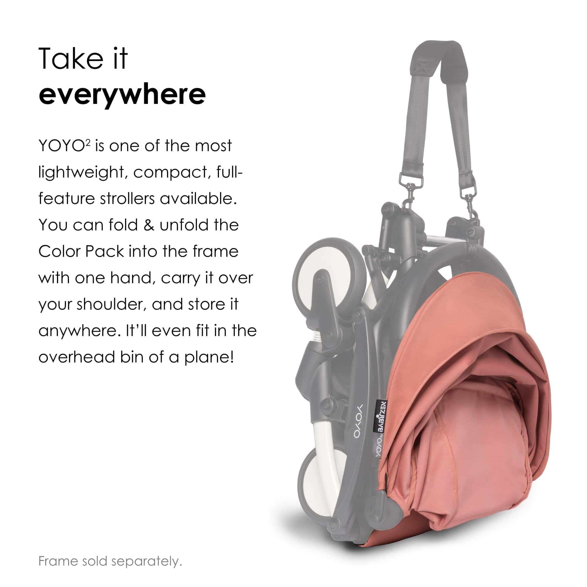 BABYZEN YOYO 6+ Pack de Color, Ginger - Textiles Sólo: - Imagen 5