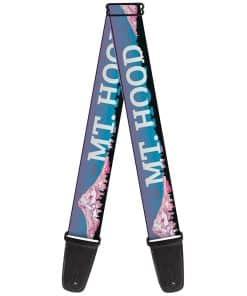 Correa de guitarra Oregon Mt Hood Scenery Blues Purples