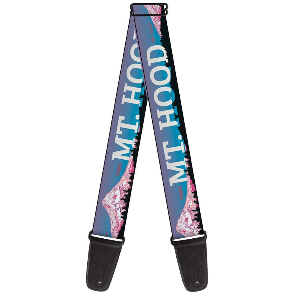 Correa de guitarra Oregon Mt Hood Scenery Blues Purples