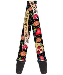 Correa de guitarra Buckle-Down Sólo Dios Puede Juzgarme