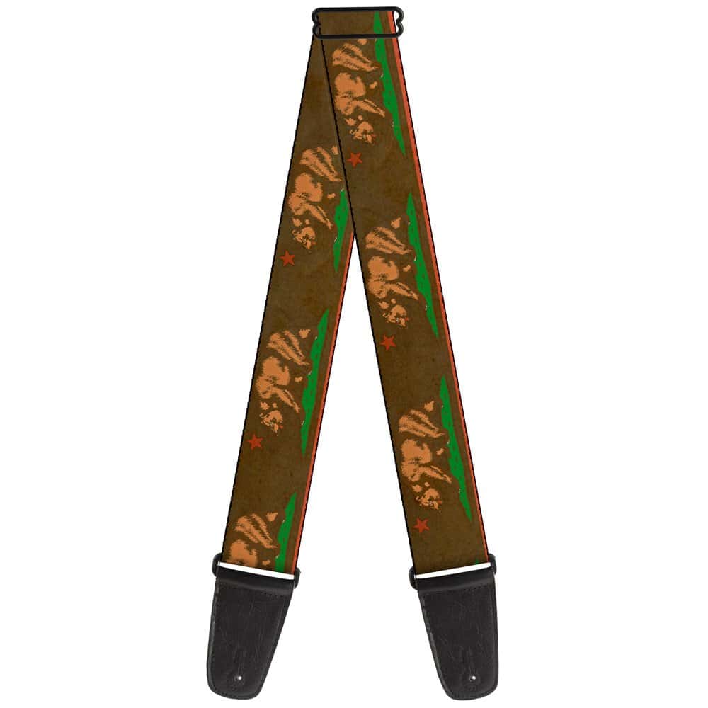 Correa de guitarra de Buckle-Down Bandera de California