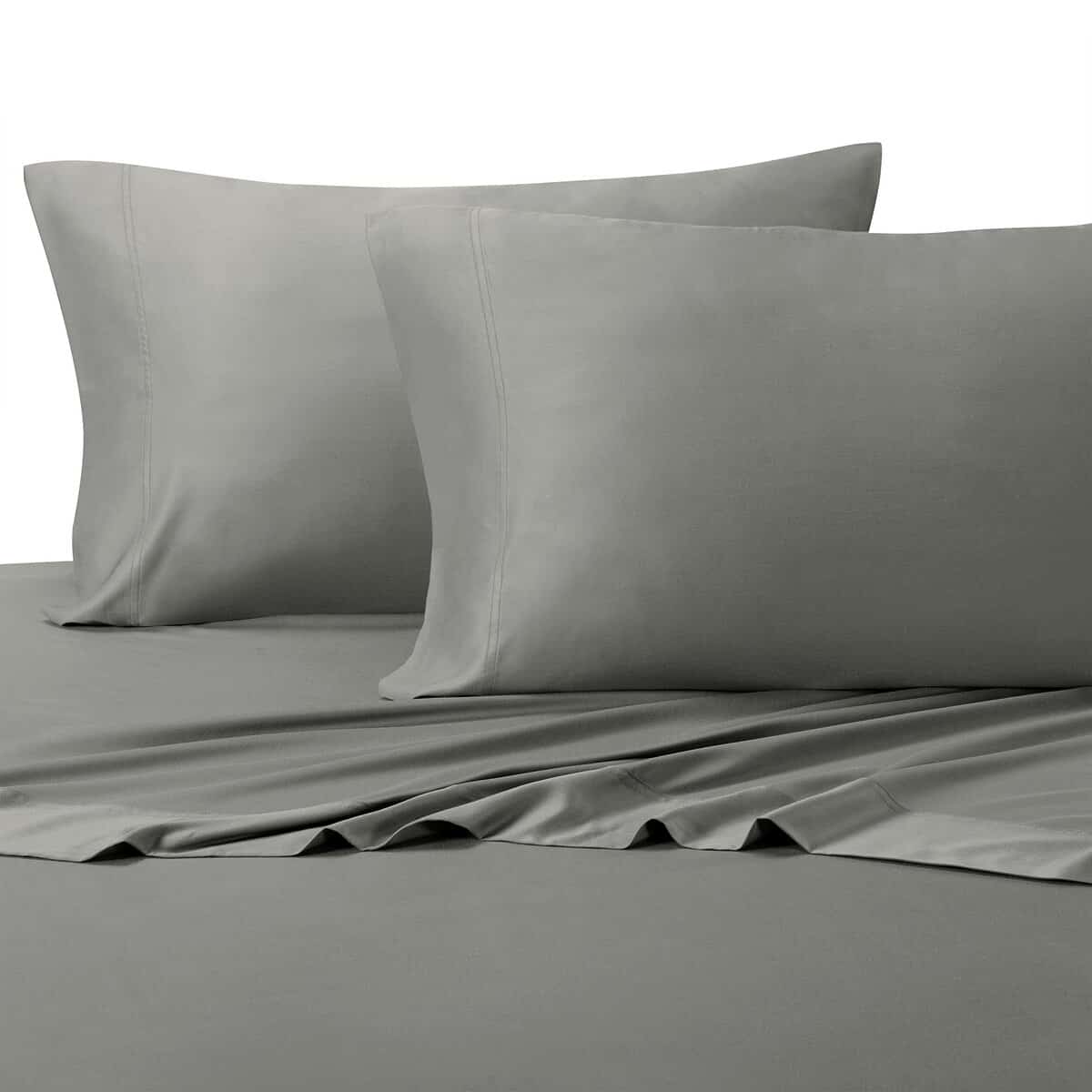 Juego de Sabanas Royal Hotel Bedding Gris Sólido - Imagen 4