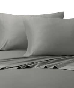 Juego de Sabanas Royal Hotel Bedding Gris Sólido