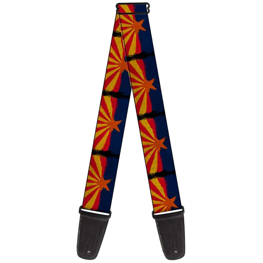 Correa de guitarra Buckle-Down Bandera de Arizona Pintura