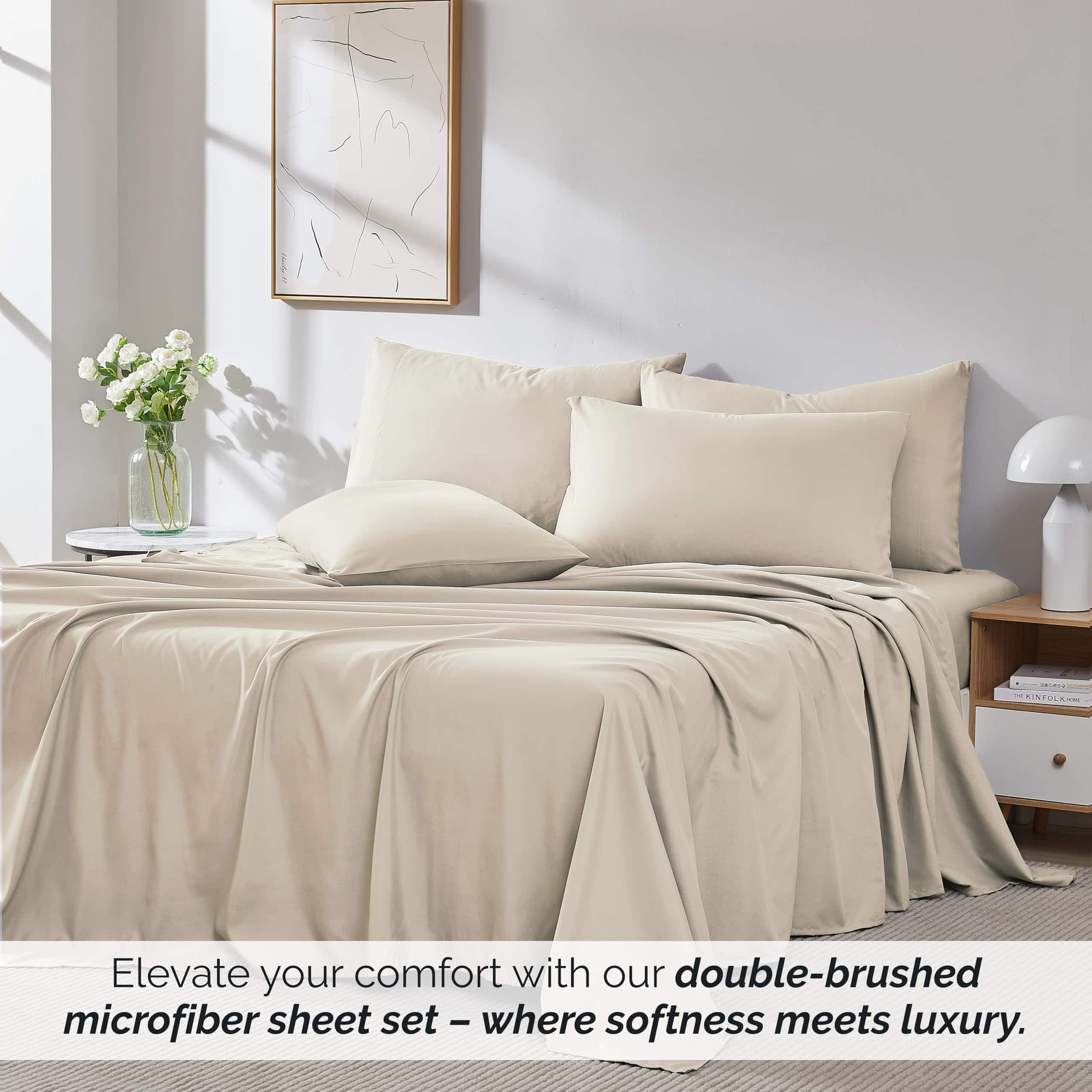 Juego de sábanas de 6 piezas Southshore de lujo, con - Imagen 6