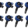 ACCEL 140060B-8 Bobinas de Encendido SuperCoil Azul,