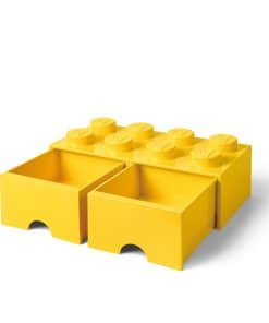 LEGO Cajón de Ladrillo Amarillo 8 Brillante