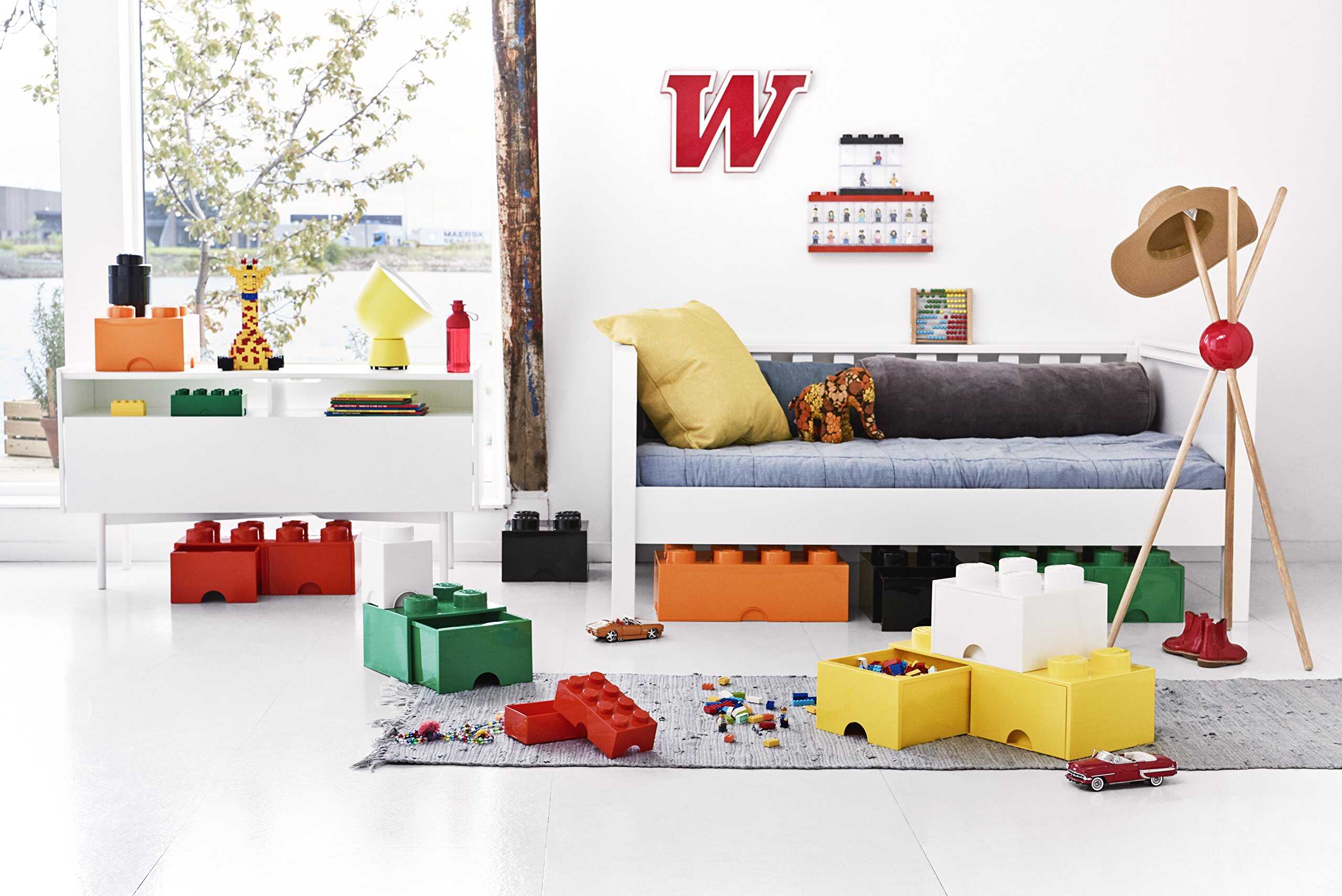 LEGO Cajón de Ladrillo Amarillo 8 Brillante - Imagen 3