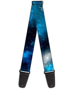 Correa de Guitarra Buckle-Down Galaxia Azules 2 Pulgadas de