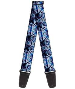 Correa para Guitarra Buckle-Down Tie Dye Púrpura Azul 2