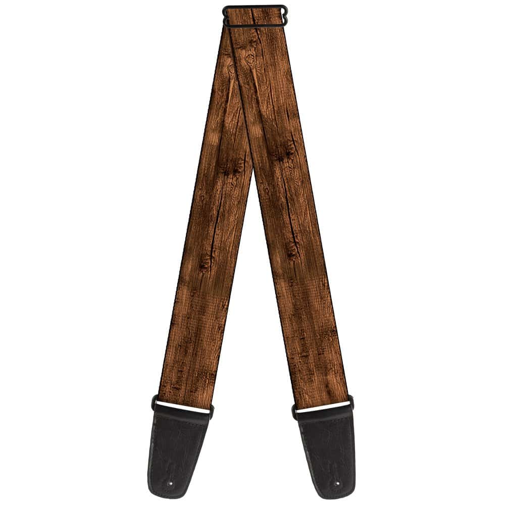 Correa de guitarra Buckle-Down Wood Grain3 Horizontal