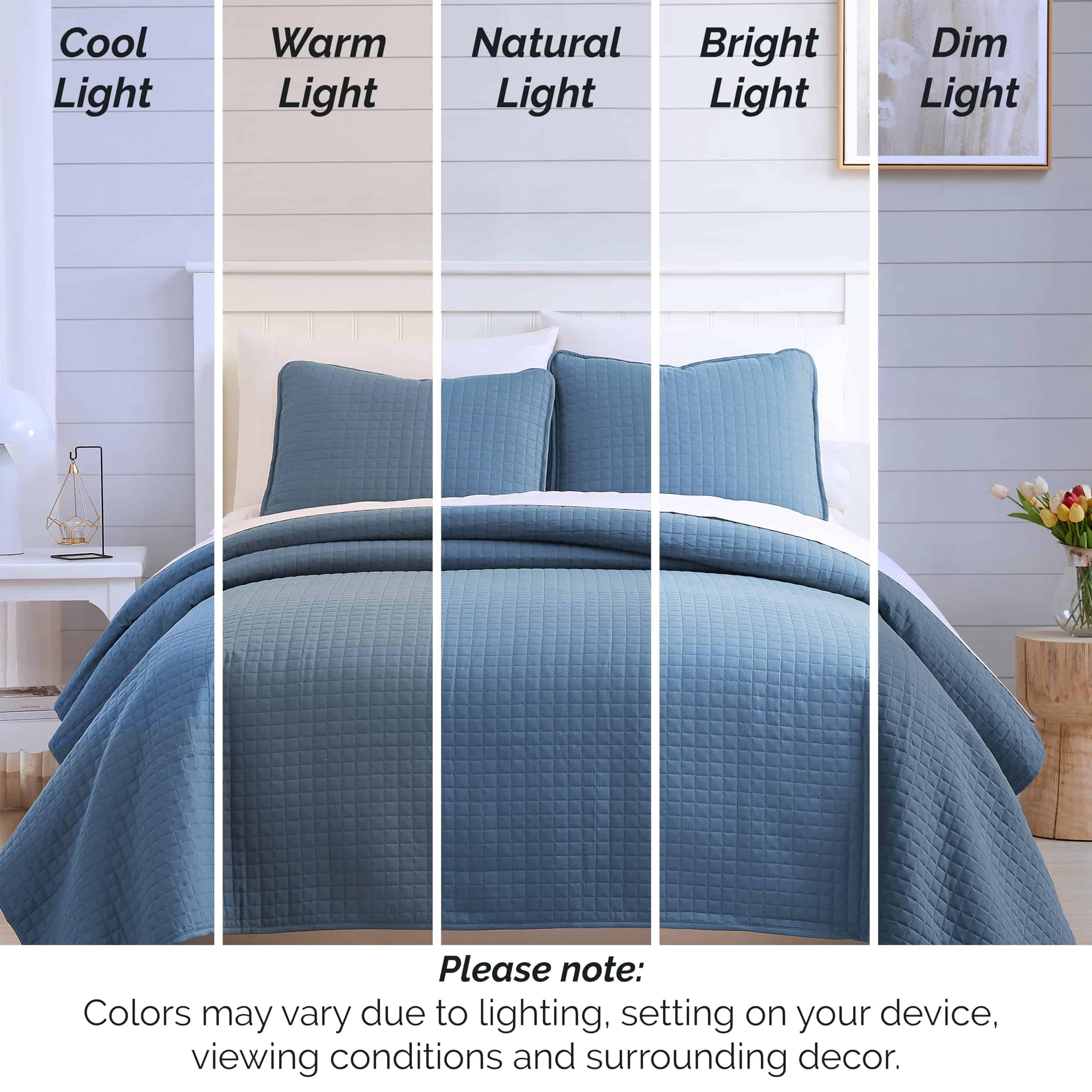 Set de Ropa de Cama de Colcha Queen Southshore Fine Living, - Imagen 6