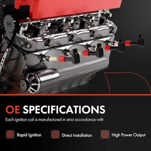 Paquete de 8 bobinas de encendido A-Premium compatible con - Imagen 3