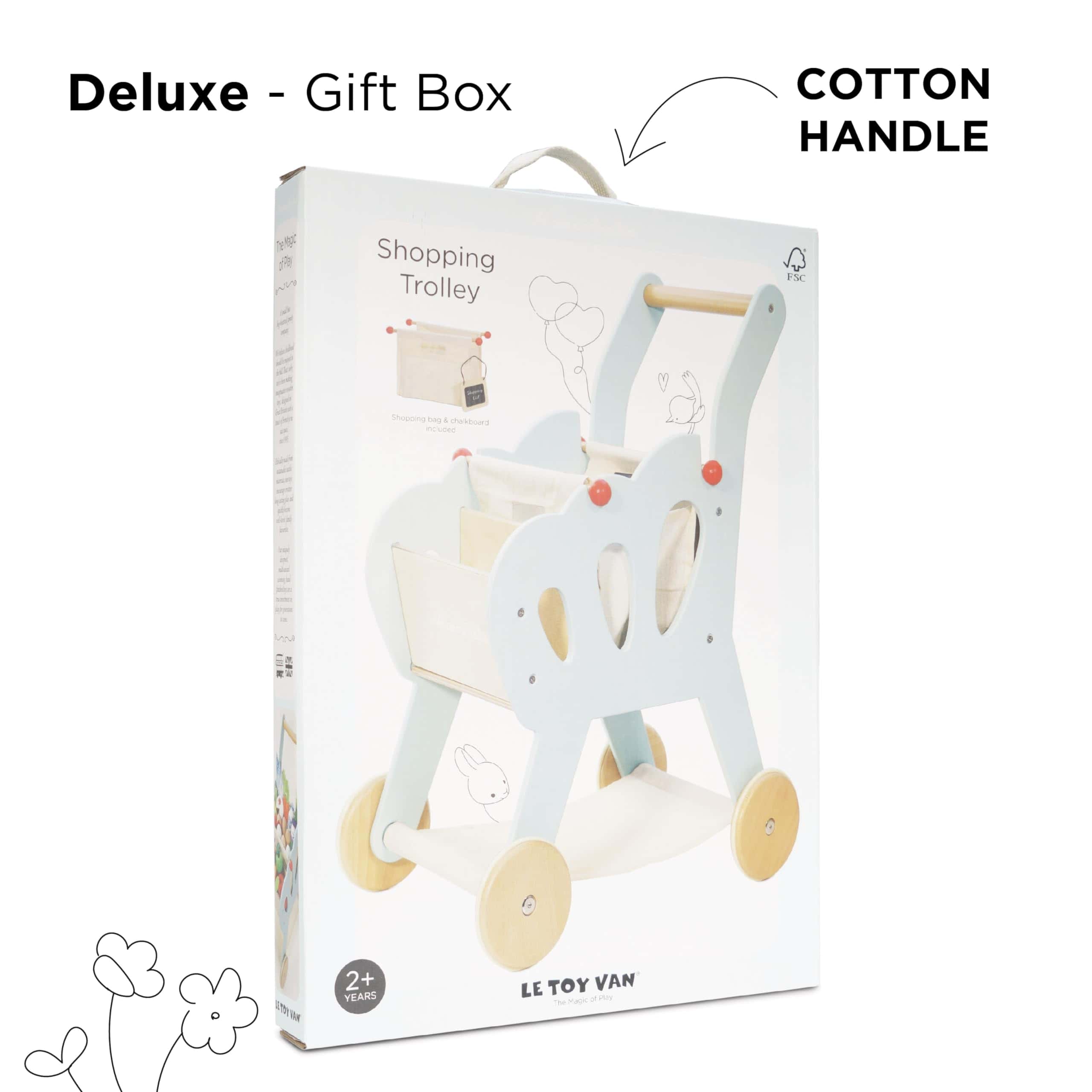 Le Toy Van - Carrito de Compras de Juguete de Madera - Imagen 8