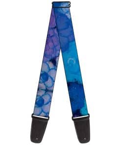 Correa de Guitarra Buckle-Down Collage Floral Vivo3 Azules