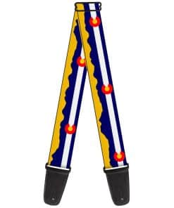 Correa de guitarra Buckle-Down Colorado Flag Mountain