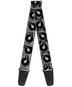 Correa de guitarra Buckle-Down Turntables de 2 pulgadas de