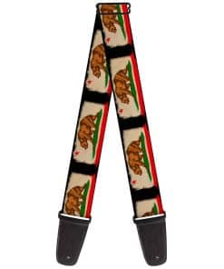 Correa para Guitarra Buckle-Down Bandera de California