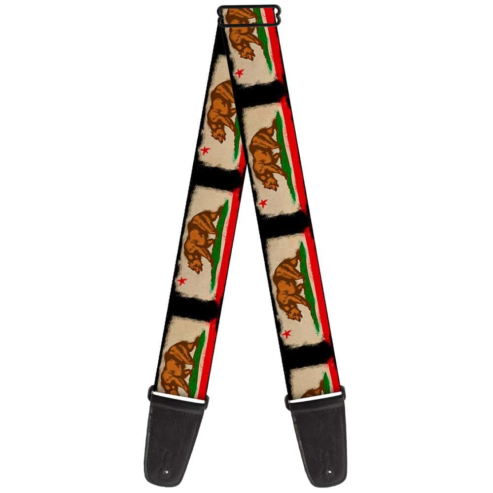 Correa para Guitarra Buckle-Down Bandera de California