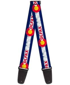 Correa de Guitarra Buckle-Down Bandera de Colorado 2