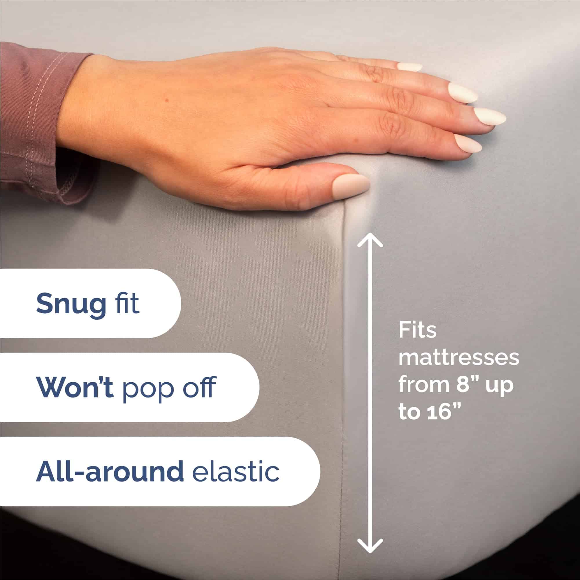 Juego de sábanas de tamaño King - Suaves y frescas sábanas - Imagen 4