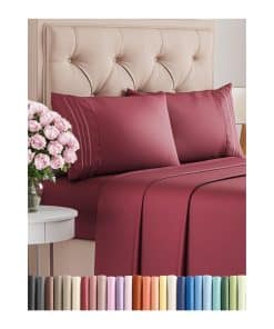 Juego de Sábanas Tamaño Cal King de 4 Piezas - Suaves y