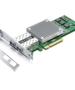 Tarjeta de red NIC PCI-E SFP+ de 10Gb, con chip Broadcom