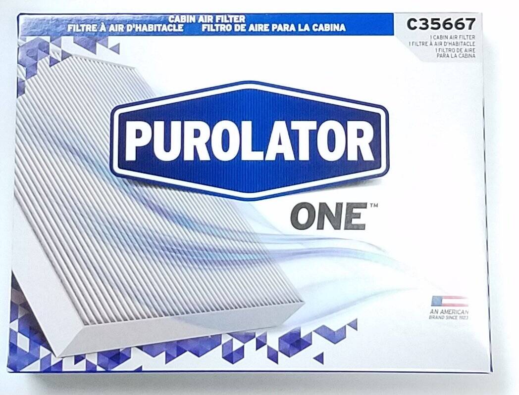 Filtro de aire de cabina Purolator C35667 BreatheEASY