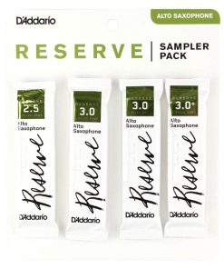 Paquete de muestra de cañas para saxofón alto Rico DRS-J25