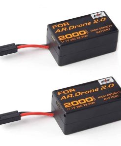 Pack de 2 baterías recargables de alta capacidad de 2000mAh