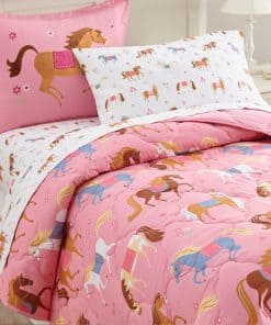 Wildkin Kids 7 Pc Full Bed In A Bag para Niños y Niñas,