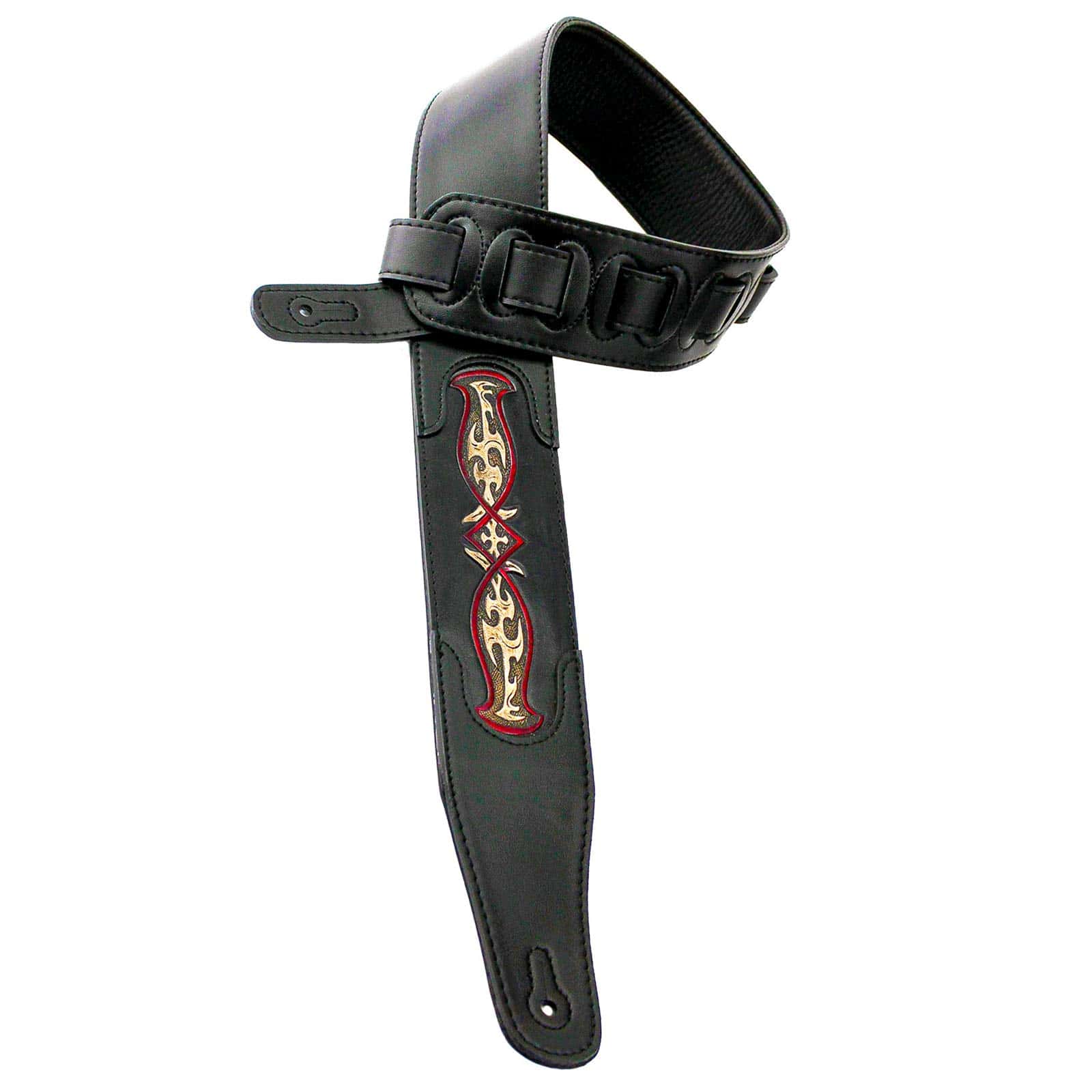 Correa de Guitarra Acolchada Negra Walker & Williams - Imagen 7