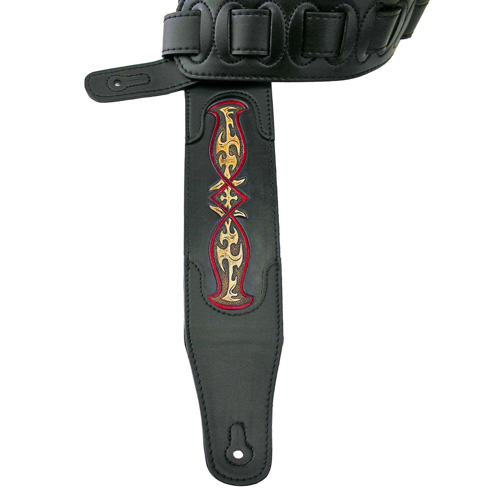 Correa de Guitarra Acolchada Negra Walker & Williams - Imagen 5