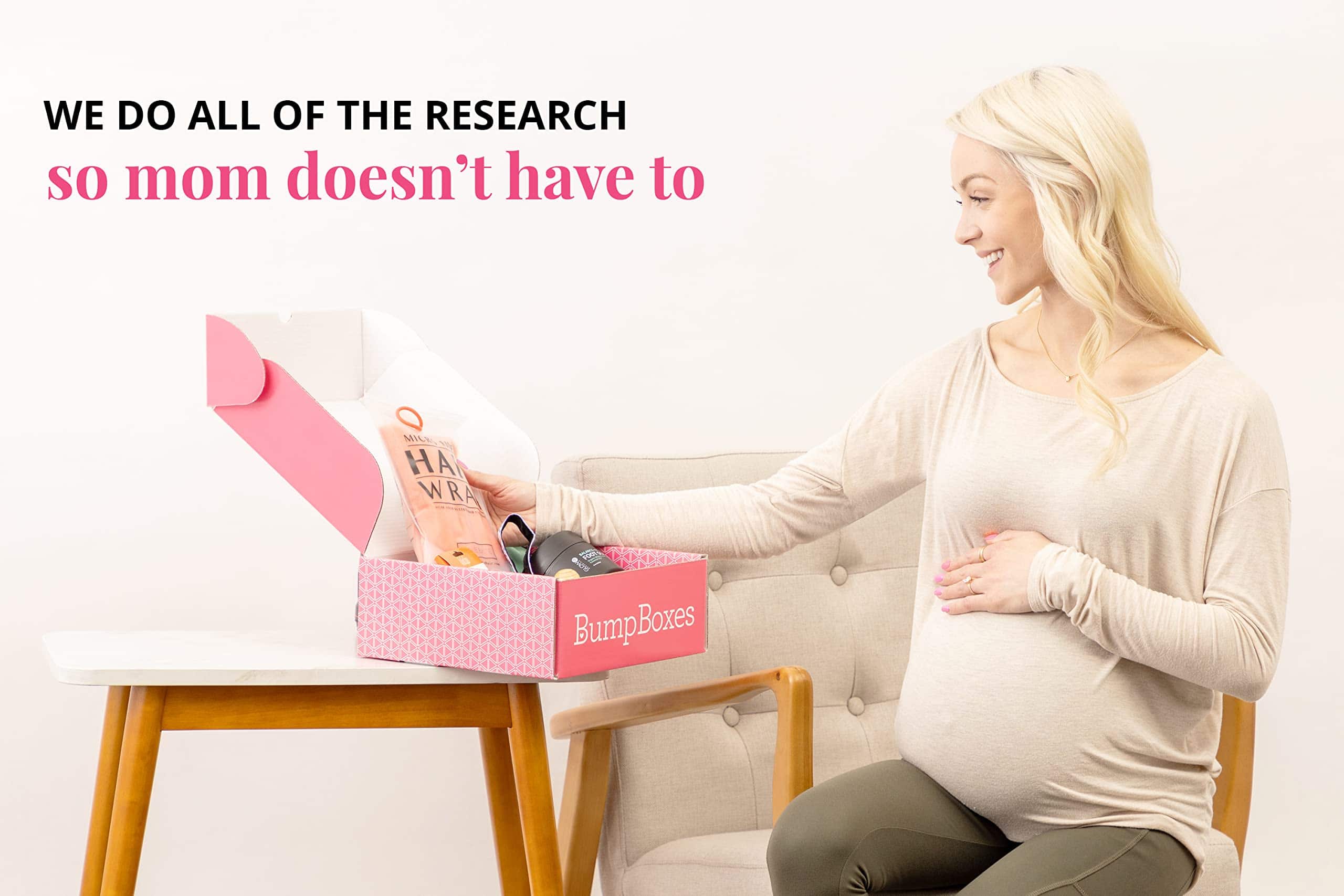Caja de regalo para el tercer trimestre del embarazo Bump - Imagen 3