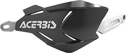 Acerbis 2634661007 Protectores de Manillar, negro/blanco